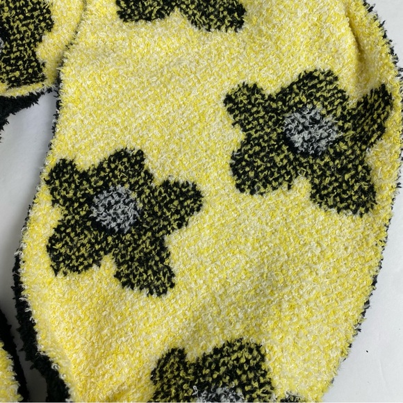 Nordstrom Scarf Set Daisy Flower Print Chenille Scarf & Bag Winter New - Picture 6 of 6